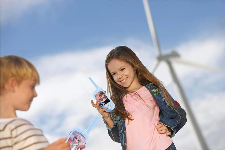 Actual product image Lexibook Disney Frozen adventure set with 2 walkie talkies up to 120m range, binoculars, torch, compass (0.12 km)
