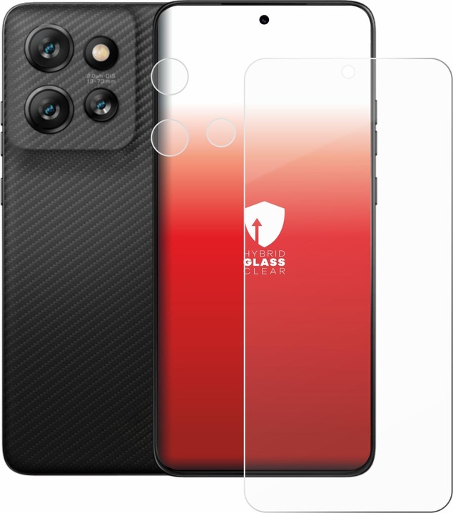 Produktbild upscreen Schutzglas Schutzfolie Glas Folie Displayschutz klar (1 Stück, Motorola ThinkPhone)