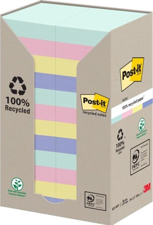 Immagine prodotto Post-it Recycling Notes (38 x 38 mm)