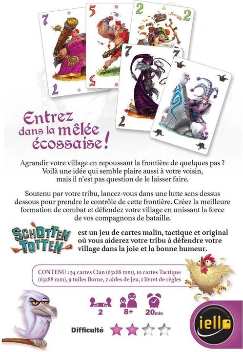 Actual product image Iello Scots-Tot game (French)