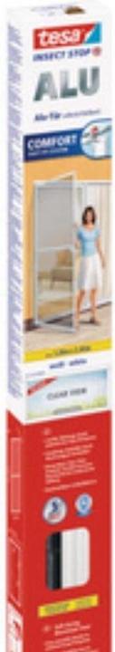 Produktbild tesa Insektenschutz Alu COMFORT für Türen, Insektengitter (100 x 220 cm)