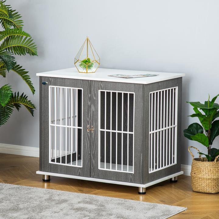 Actual product image PawHut Dog cage with table top (Dog house)