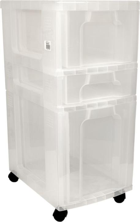 Actual product image Really Useful Box Drawer unit Office Tower on castors (30 x 42 x 69 cm)