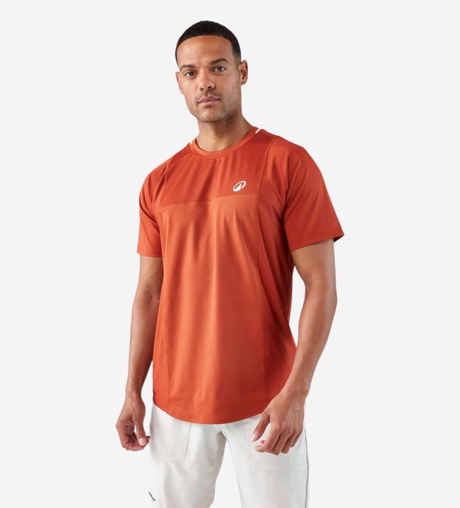Kuikma Herren Tennis T-Shirt kurzarm - Dry Gaël Monfils braun