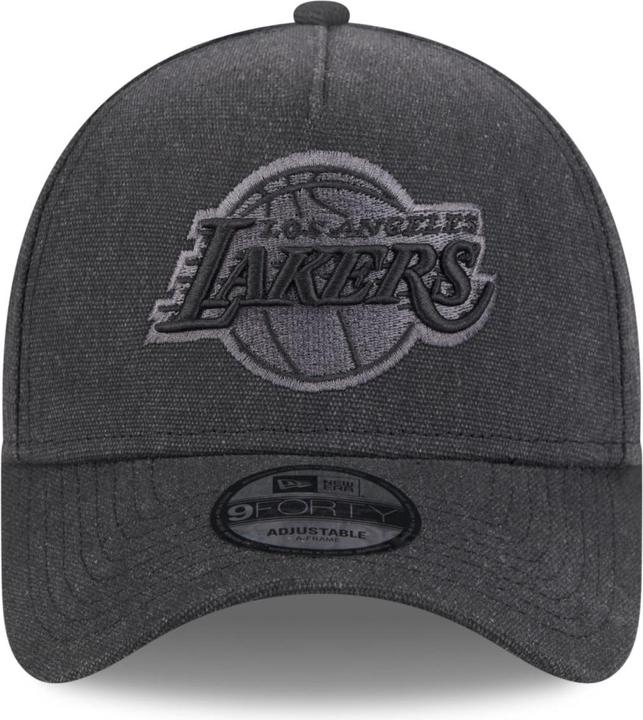 Actual product image New Era A-Frame Trucker Canvas Cap - Los Angeles Lakers (One size)