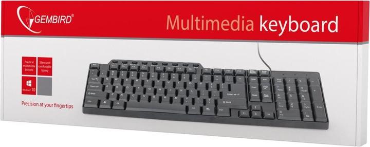 Image du produit Gembird KB-UM-104 Clavier USB QWERTY US anglais (USA, Filaire)