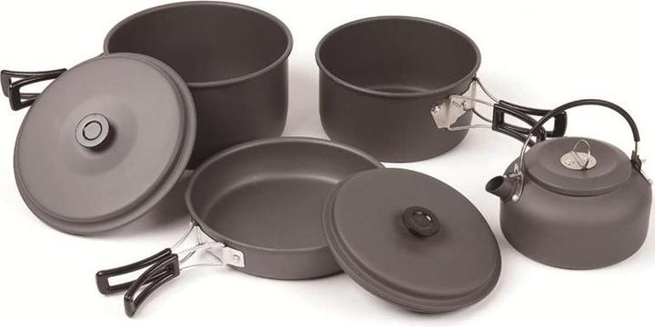 Actual product image Outliner Pot set, aluminium, 2.2 l, grey