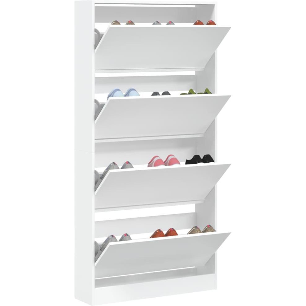 Thumbnail - VidaXL, Schuhschrank, Nalani (80 x 21 x 163.5 cm)