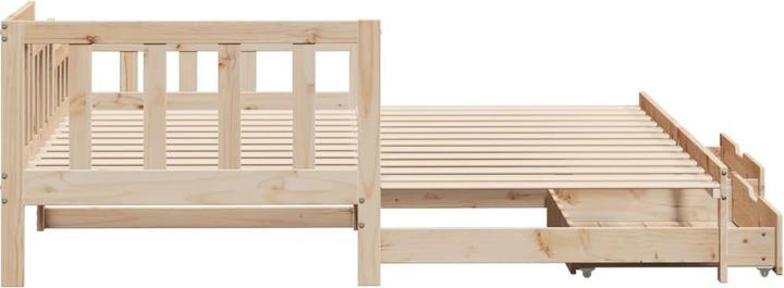 Produktbild vidaXL ausziehbares Tagesbett