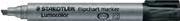 Produktbild Staedtler Flipchartmarker Lumocolor (Schwarz, Grau, 5 mm, 1 x)