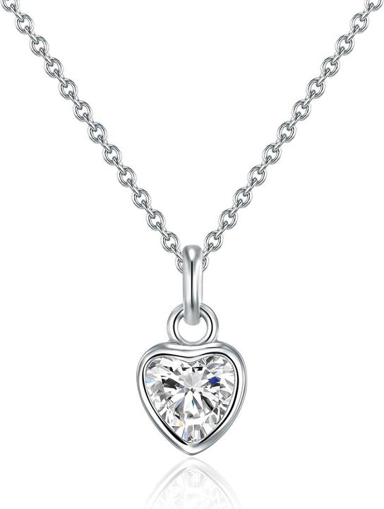 Immagine prodotto Rafaela Donata Cuore da donna in argento Sterling Zirconia argento - 4026 (Argento, 40 cm)