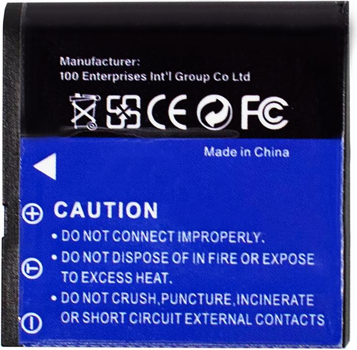 Immagine prodotto Yashica Li-ion Battery 3.7V / 1250mAh (NP-40) for City100 & City200 (Batteria della fotocamera)