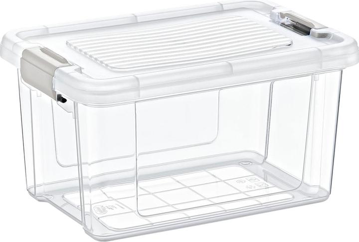 Actual product image Storage Solutions Storage box set, 3-piece, transparent