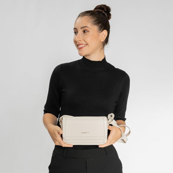 Produktbild Lazarotti Bologna Leather Umhängetasche Leder 21 cm