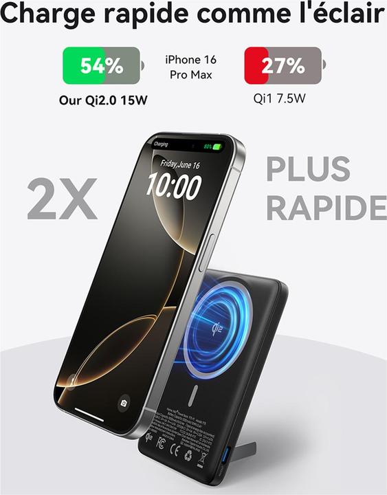 Produktbild INIUPB5MAGPROSBK Powerbank (5000 mAh, 20 W)