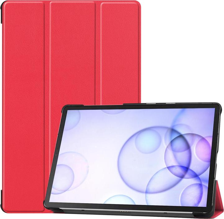 Produktbild Lobwerk Schutzhülle für Samsung Galaxy Tab S6 SM-T860 10.5 Zoll Slim Case Etui mit Standfunktion und Auto Sl (X)