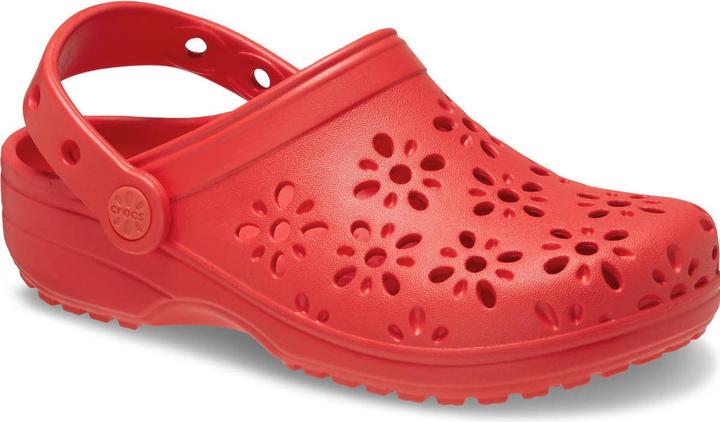 Actual product image Crocs T's Classic Floral CutOut Clog (26)