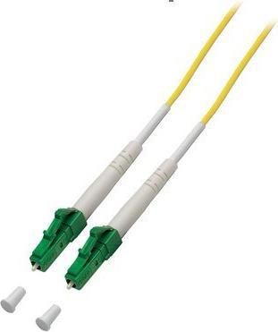Produktbild Helos LWL Patchkabel LC-APC/LC-APC Simplex G657 9/125µm OS2 gelb 4,0m (UTP, CAT6, 4 m)