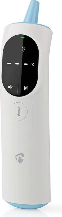 Image du produit Nedis Thermomètre infrarouge SmartLife | Indicateur LED | Oreille / Front | Blanc (Auriculaire, Front)