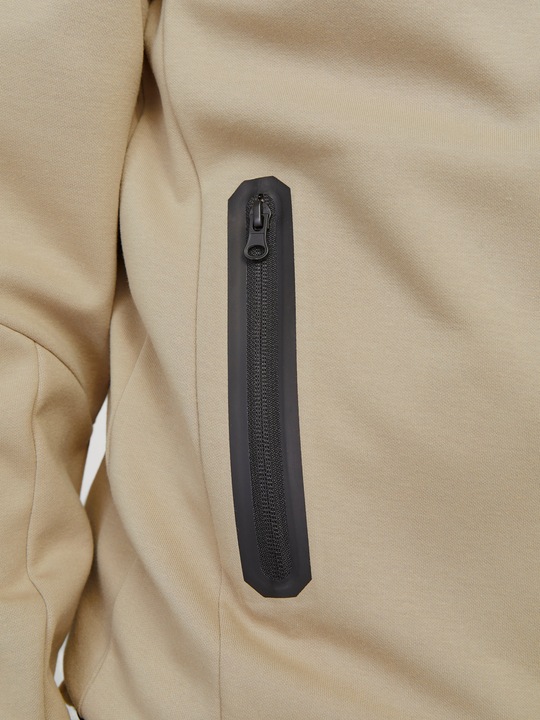 Actual product image Jack & Jones Single-coloured hooded sweatshirt Hooded sweatshirt with zip (M)