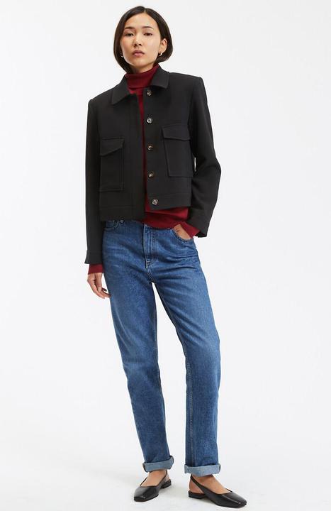 Produktbild La Redoute Collections Kurze Oversize-Jacke mit Knopfleiste (32)