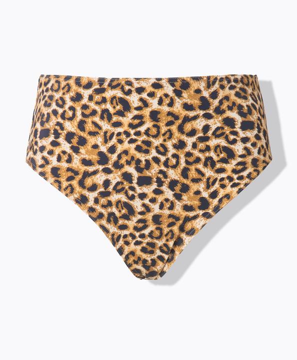 Actual product image Studio Untold High-waist leopard pattern panty bikini brief (54)