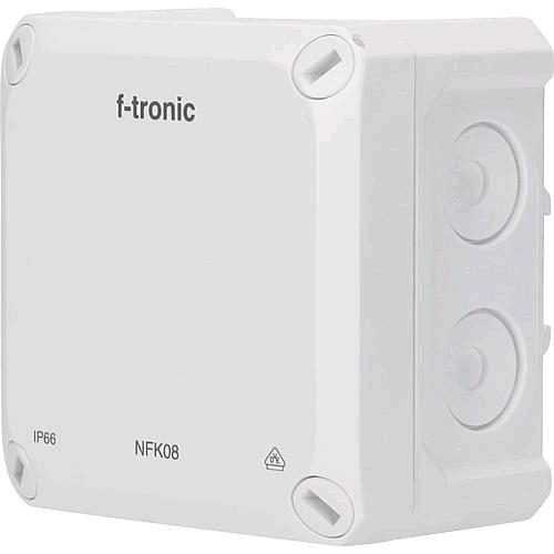 Produktbild F-Tronic 7340198 NEPTUN Abzweigdose Aufputz IP66 Abzweigkasten 85mm weiss