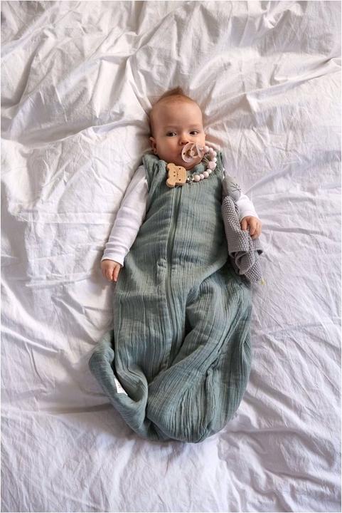 Produktbild Lässig Sommerschlafsack Muslin GOTS (70 cm, Frühling, Sommer)