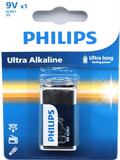 Actual product image ProPlus Ultra alkaline battery 9V in blister pack (1 pcs., 9V Block)