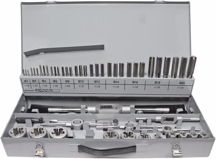 Actual product image GSR HSS DIN thread cutting assortment M3-M20