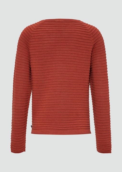 Produktbild s.Oliver Strickpullover Pullover mit Strukturmuster aus Viskosemix (XXL)