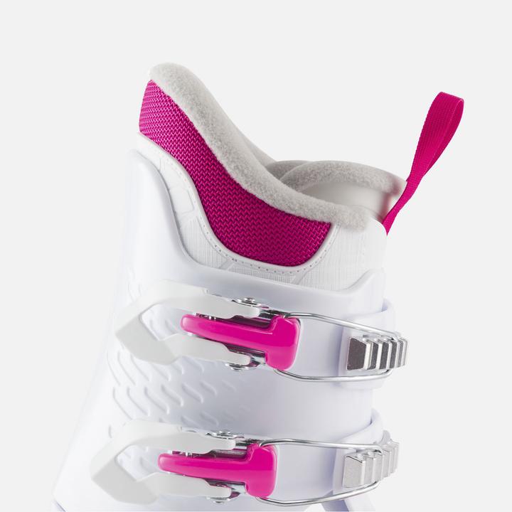 Actual product image Rossignol Chaussures de ski enfant Comp j4 (Junior) rose et blanche-37.5 (23.5)