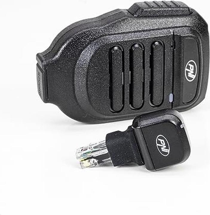 Produktbild PNI Escort HP 7120 ASQ CB-Funkpaket mit Extra 48 CB-Antenne und zusätzlichem Mikrofon-Dongle mit