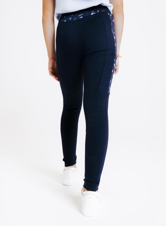 Actual product image Fouganza Reithose Magic Kinder Print blau (122)