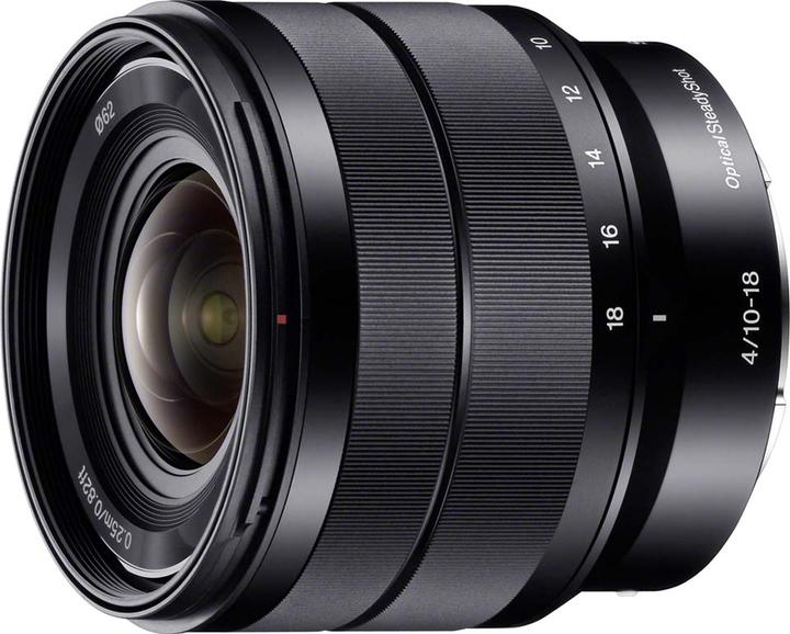 Sony E 10-18mm f/4.0 OSS E-Mount (Sony E, APS-C / DX)