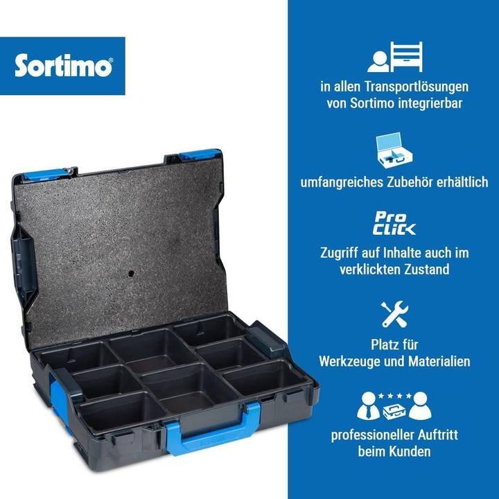 Actual product image Sortimo 1000011321 L-BOXX 136 G4 mit Ersatzteilschublade 8 M