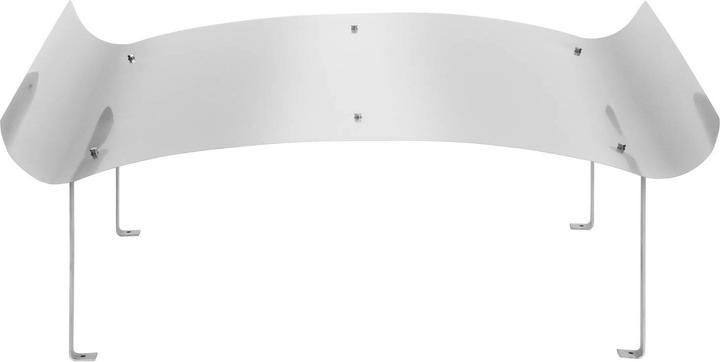 Image du produit MSW Chapeau de cheminée - acier inoxydable - 100 x 100 x 40 cm