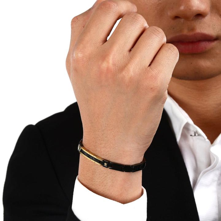 Produktbild Maserati Armband (19 cm, Edelstahl, Keramik)