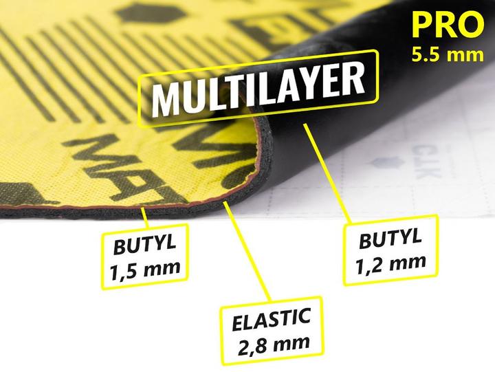 Produktbild CTK Dämmung CTK MultiMat PRO 5.5mm 370x500mm