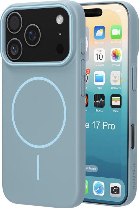 Actual product image Mobiparts Slim Line Case Apple iPhone 17 Pro (MagSafe Compatible) Sage Green (Apple iPhone 17 Pro)