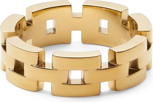Produktbild Daniel Wellington - Stylish gold-plated 3-Link ring DW0040099 - Circuit: 56 mm (Analoguhr, 40 mm)