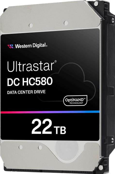 Image du produit WD ULTRASTAR DC HC580 8,89cm 3,5pouces 26.1 22TB 512 7200RPM SATA ULTRA 512E TCG NP3 (22 To, 3.5", CMR)