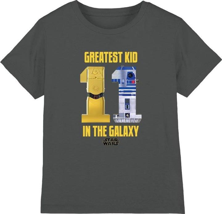 Actual product image Star Wars Childrens/Kids Greatest Kid C3PO R2-D2 T-Shirt (104)