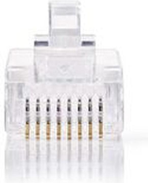 Produktbild Nedis RJ45 Netzwerk Stecker (8P8C) Stecker - 10 Stück Tr (U/UTP, CAT5)