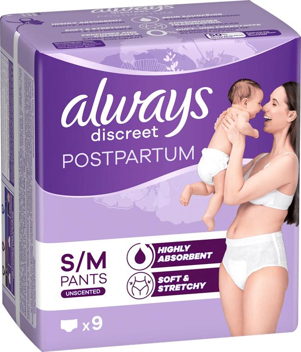 Produktbild Always Discreet Inkontinenz Wochenbet (9x)