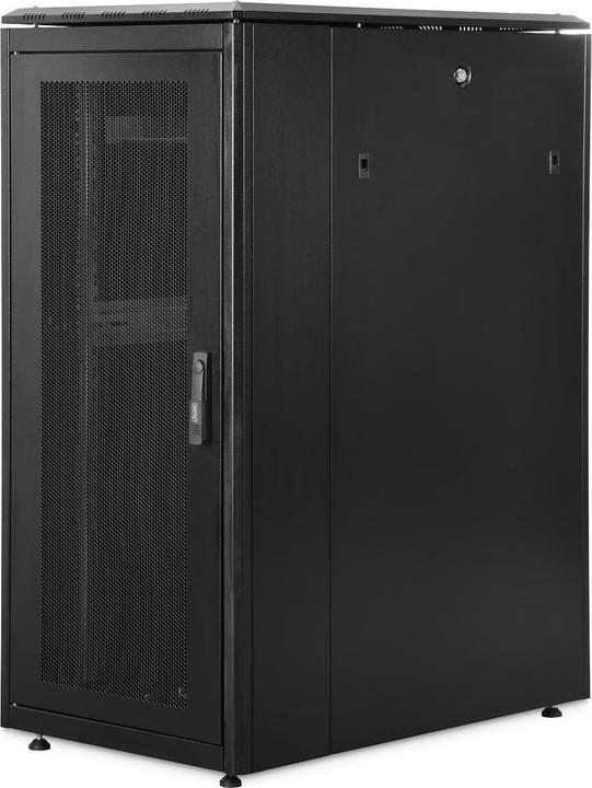 Actual product image Digitus 26HE Serverschrank, Unique Server-N 1342x600x1000 mm, Glas-Fronttür, sw (RAL 9005) (26 RU, 19 inch rack)