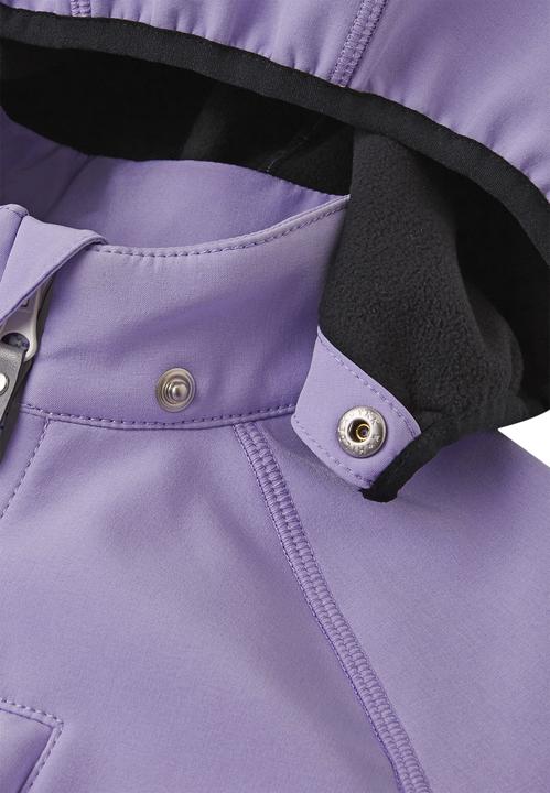Actual product image Reima Kinder Softshell Jacke Vantti c amethyst (80)