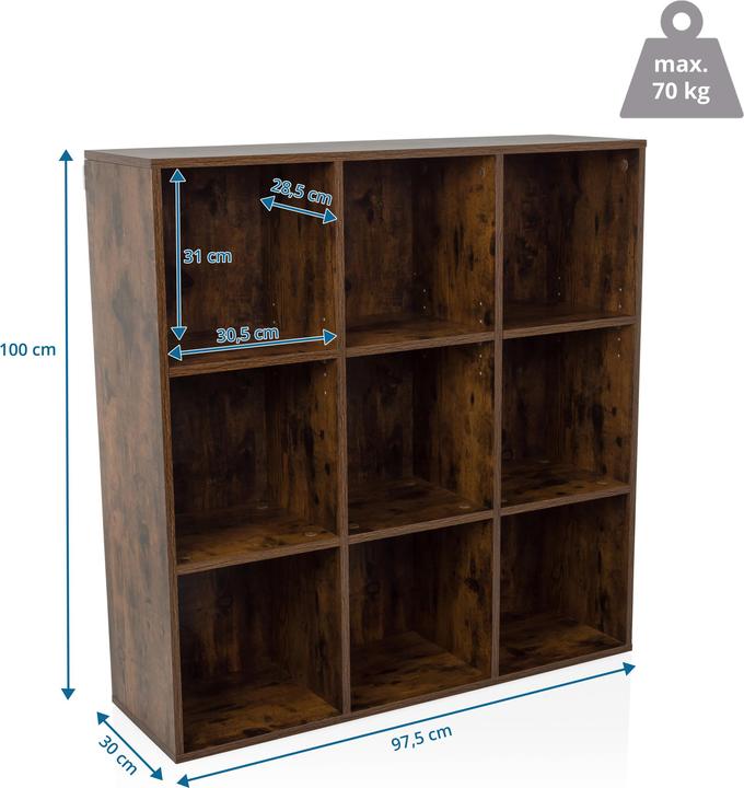 Produktbild hjh LIVING Bjorke (97.50 x 30 x 100 cm)