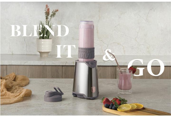 Image du produit BerlingerHaus Mixeur design avec bouteille sport 570ml, 300 W, taupe (300 W)