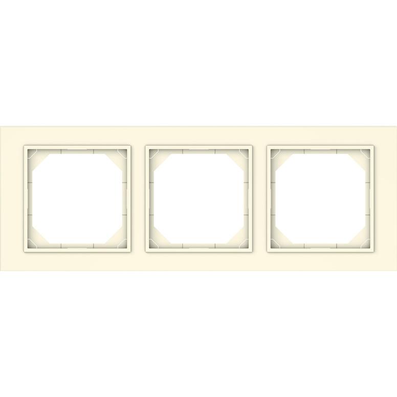 Vila, Zubehör Schalterprogramm, FRAME 3PL. IVORY R03 QR 1000 FIT LINE